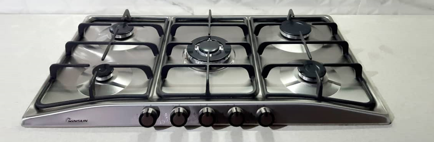 اجاق گاز صفحه ای استیل وین سان